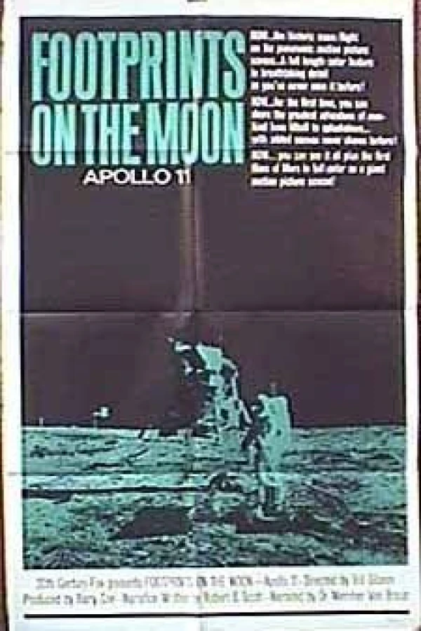 Footprints on the Moon: Apollo 11 Juliste