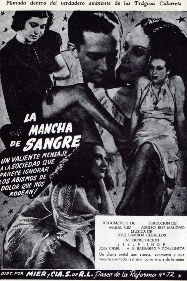 La mancha de sangre Juliste