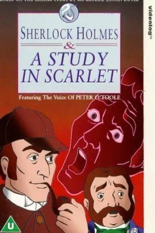 Sherlock Holmes and a Study in Scarlet Juliste