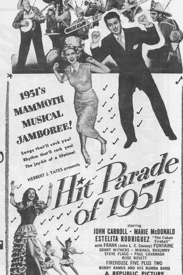 Hit Parade of 1951 Juliste