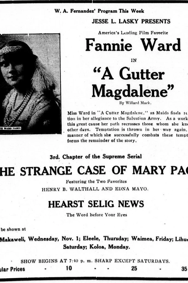 A Gutter Magdalene Juliste