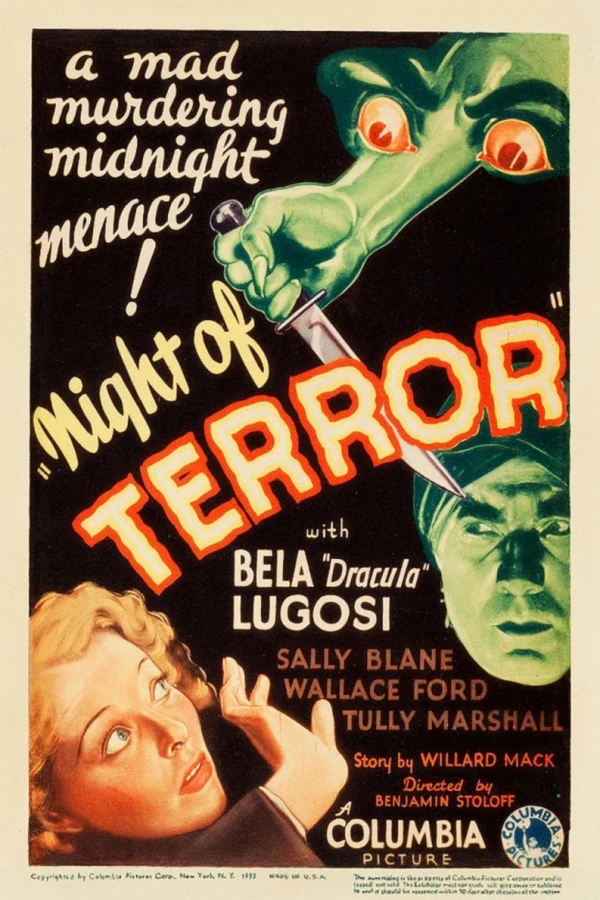 Night of Terror Juliste