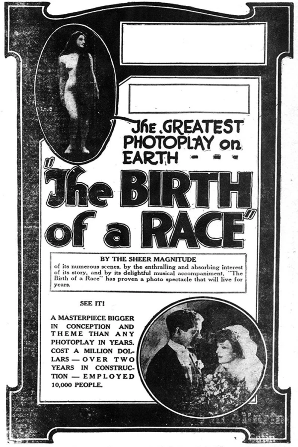 The Birth of a Race Juliste