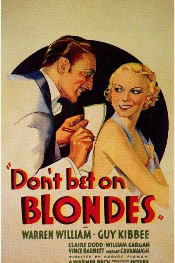 Don't Bet on Blondes Juliste