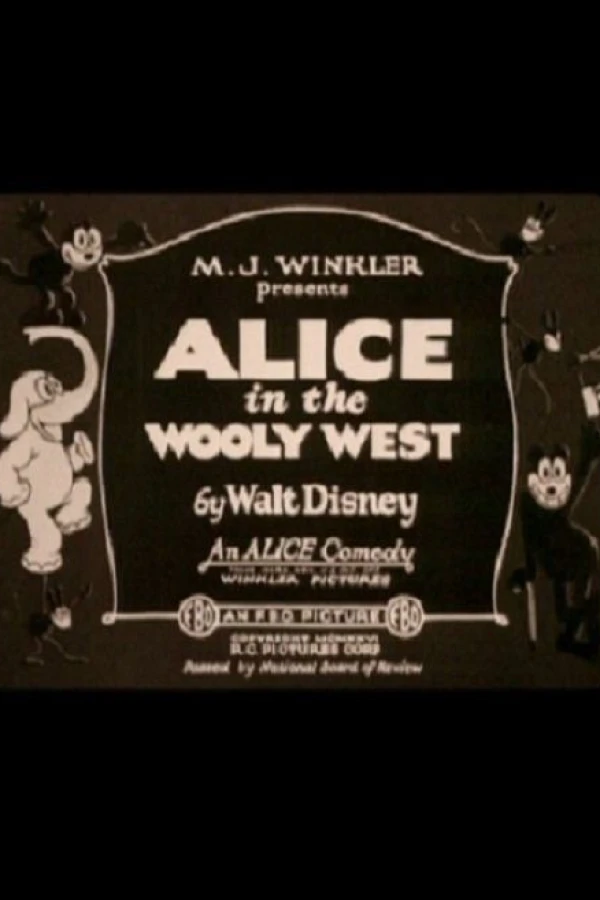 Alice in the Wooly West Juliste