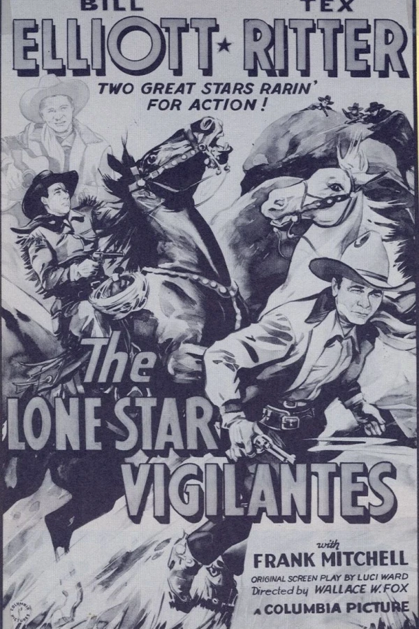 The Lone Star Vigilantes Juliste