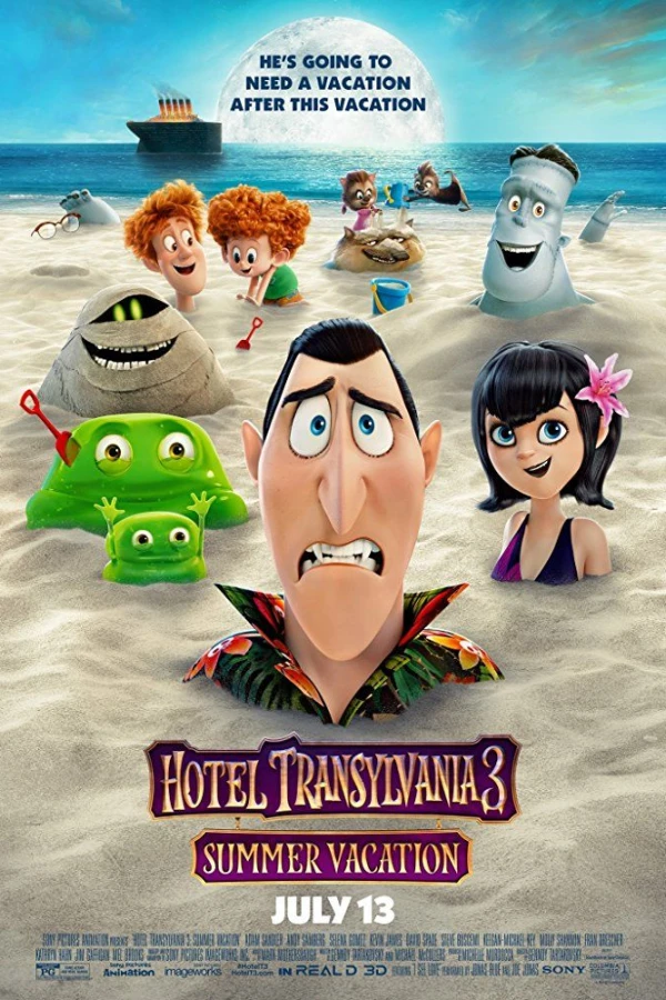 Hotel Transylvania 3: Monsterit matkalla Juliste