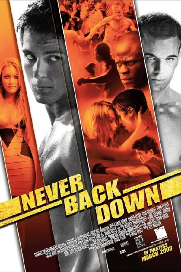 Never Back Down Juliste