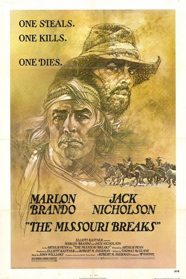 The Missouri Breaks Juliste