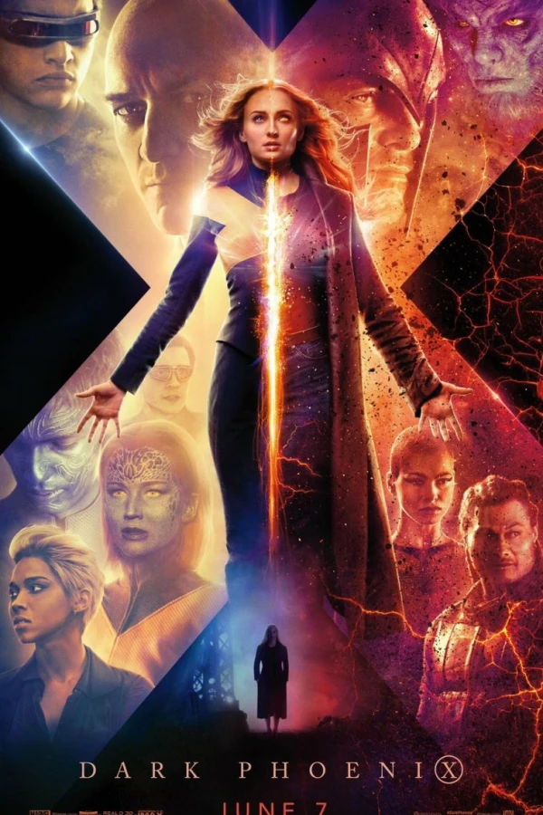 Dark Phoenix Juliste