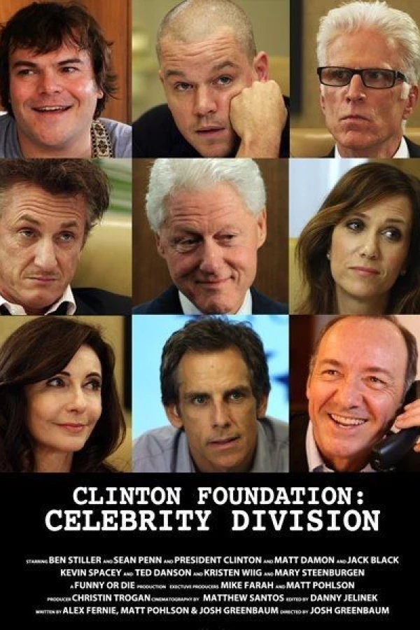 Clinton Foundation: Celebrity Division Juliste