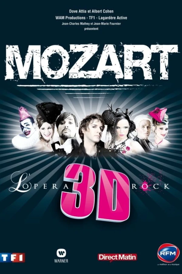 Mozart l'opéra Rock 3D Juliste