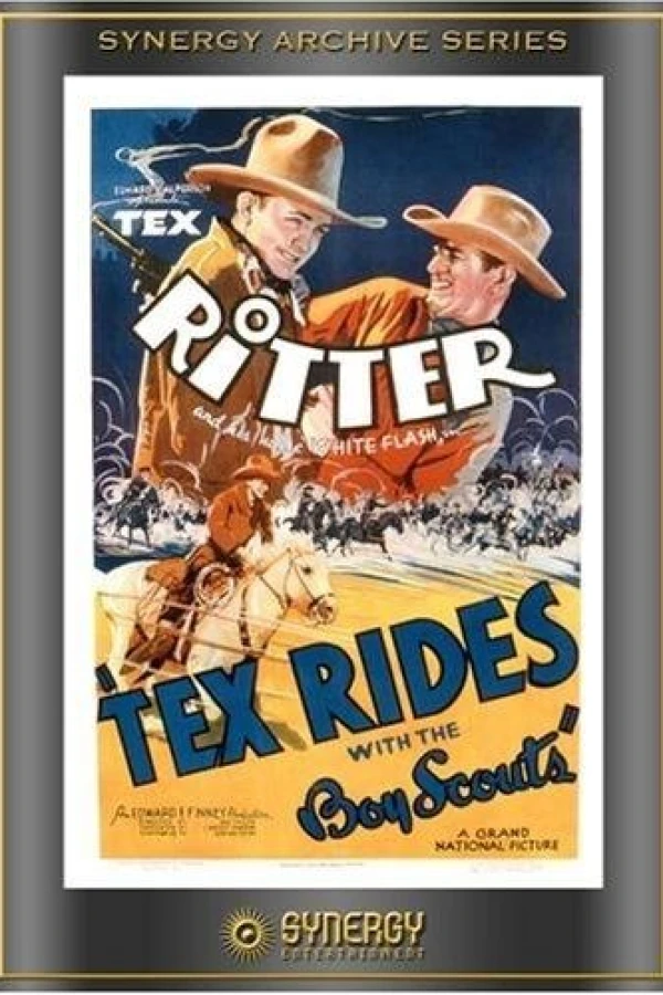 Tex Rides with the Boy Scouts Juliste