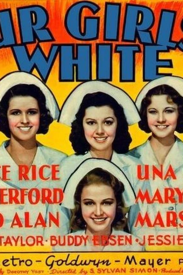 Four Girls in White Juliste