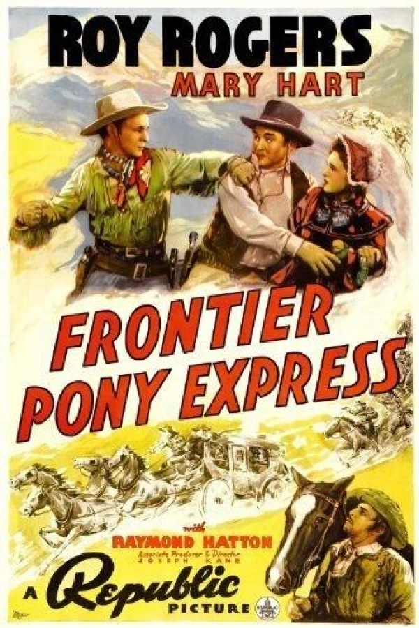 Frontier Pony Express Juliste