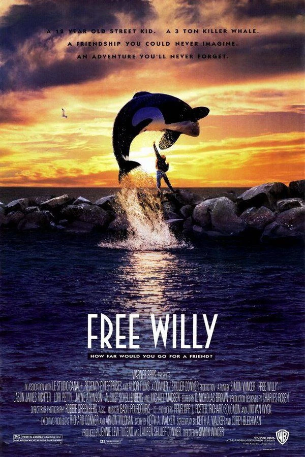 Free Willy - Pelastakaa Willy Juliste