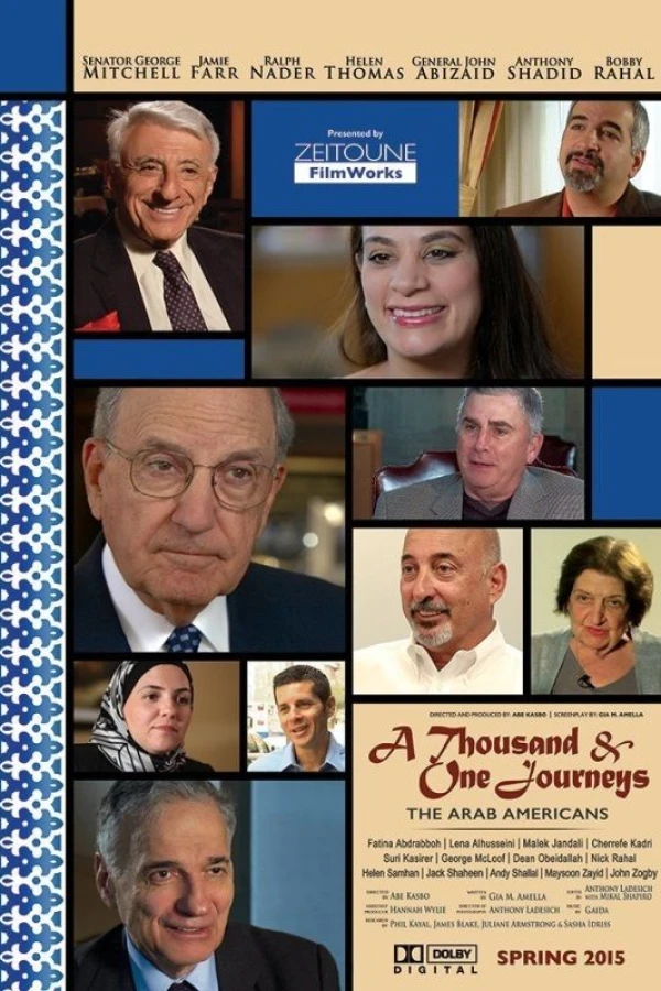 A Thousand and One Journeys: The Arab Americans Juliste