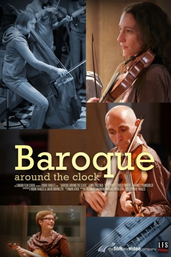 Baroque Around the Clock Juliste