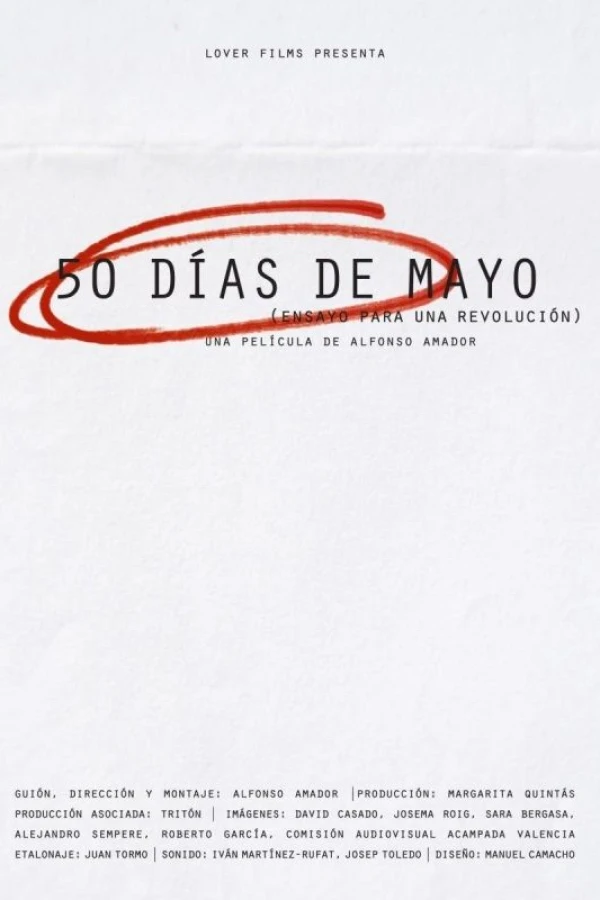 50 días de Mayo: Ensayo para una revolución Juliste