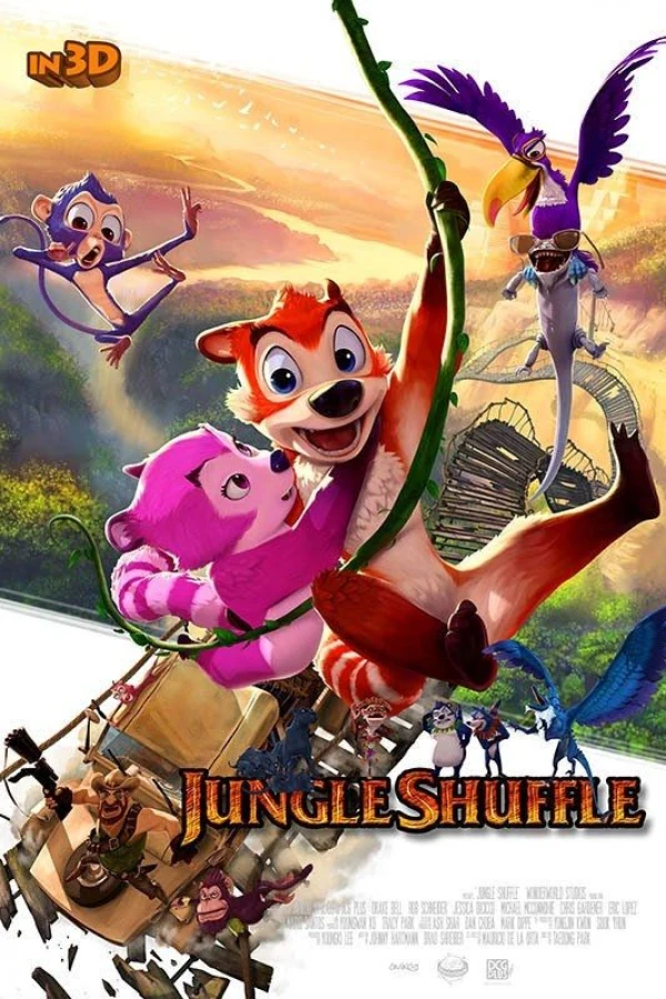 Jungle Shuffle Juliste