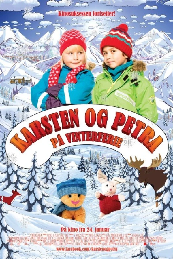 Karsten og Petra på vinterferie Juliste