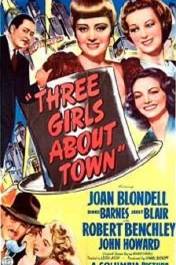 Three Girls About Town Juliste