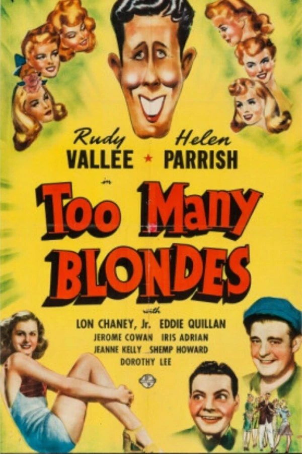 Too Many Blondes Juliste