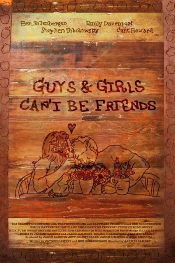 Guys and Girls Can't Be Friends Juliste