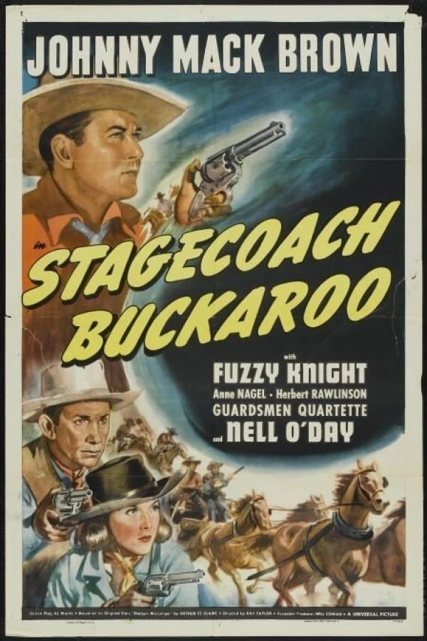 Stagecoach Buckaroo Juliste