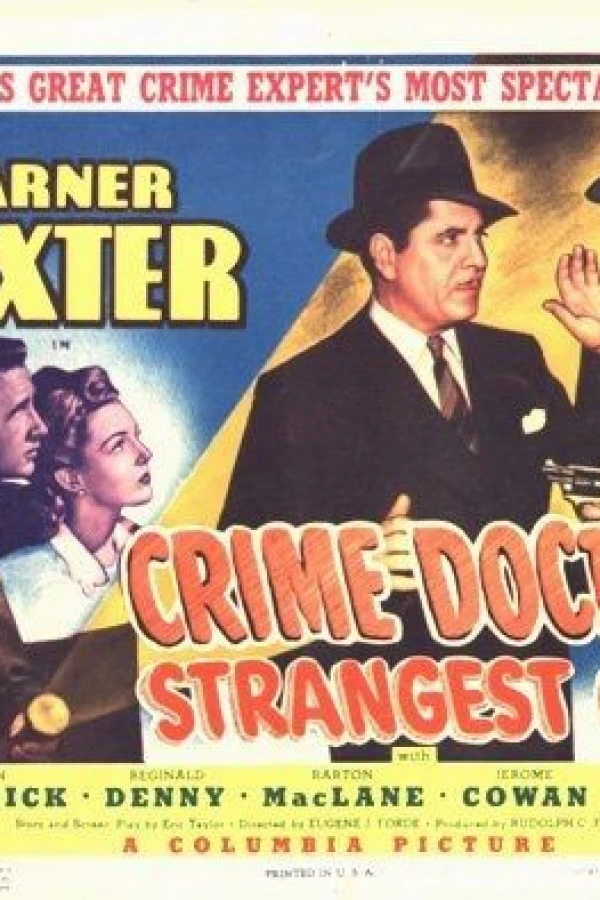 The Crime Doctor's Strangest Case Juliste