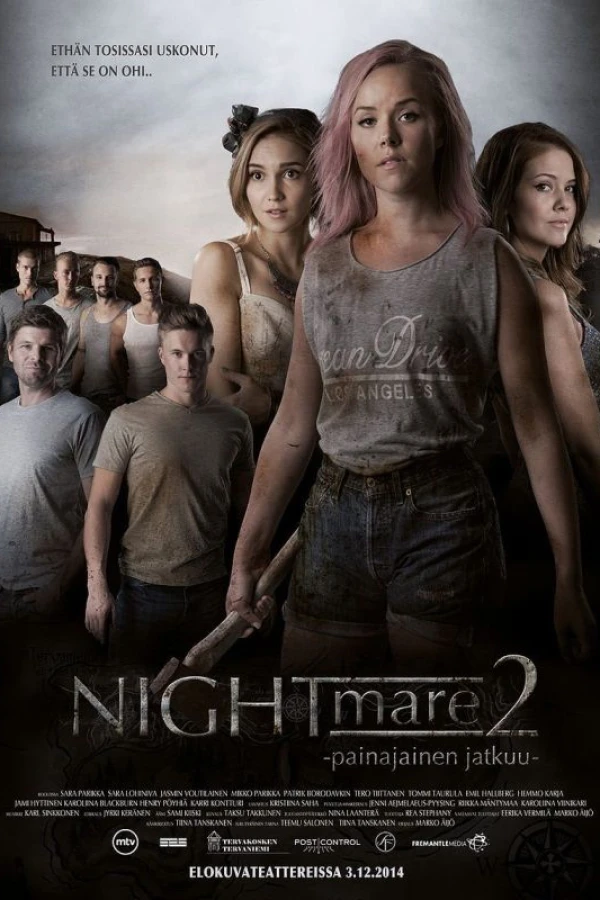 Nightmare 2: The Nightmare Continues Juliste