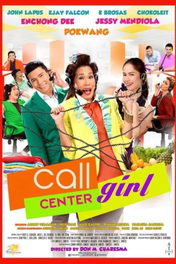 Call Center Girl Juliste