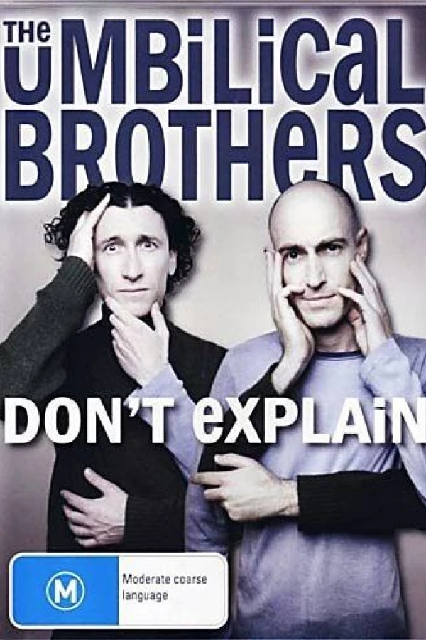 The Umbilical Brothers: Don't Explain Juliste