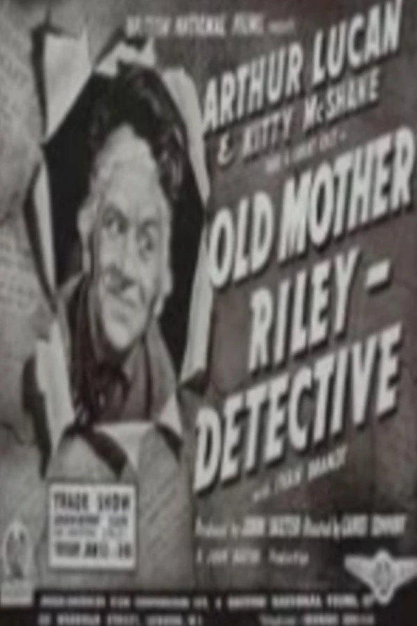 Old Mother Riley Detective Juliste