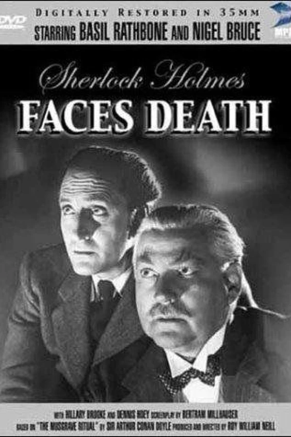 Sherlock Holmes Faces Death Juliste