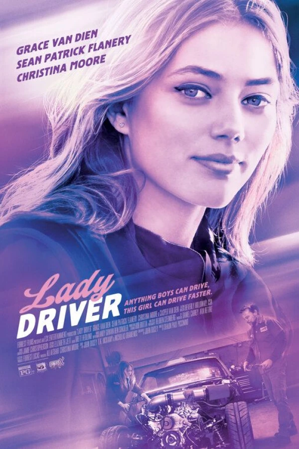 Lady Driver Juliste