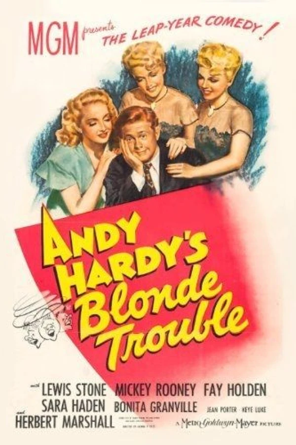 Andy Hardy's Blonde Trouble Juliste