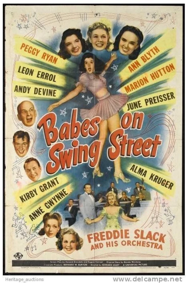 Babes on Swing Street Juliste