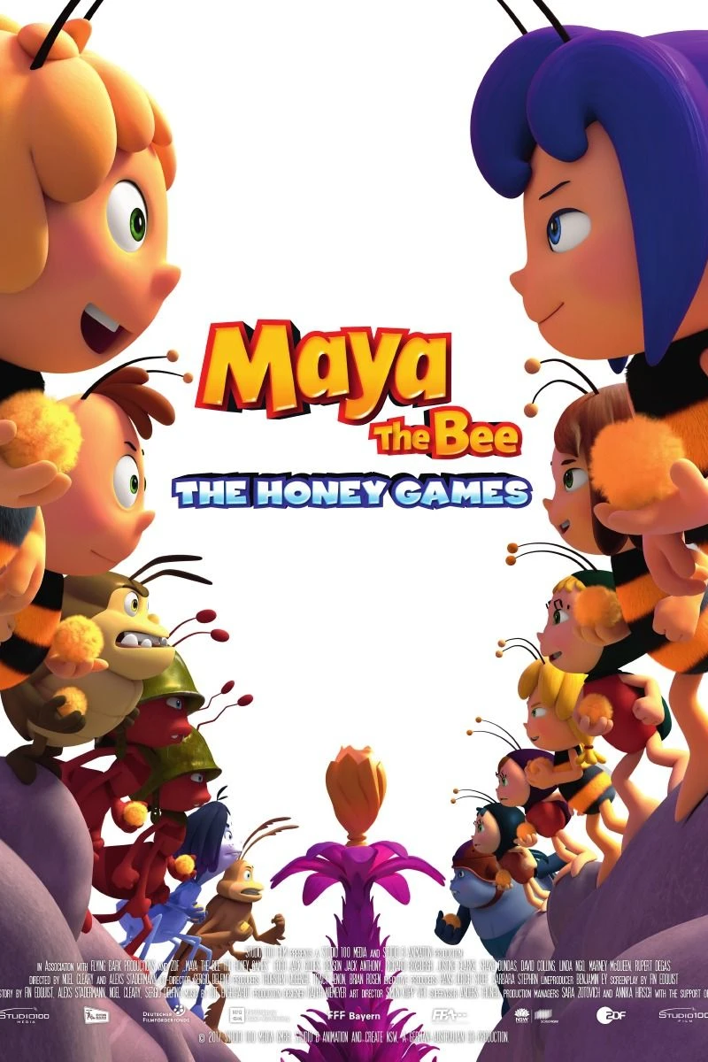 Maya the Bee: The Honey Games Juliste