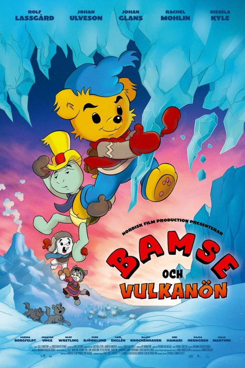 Bamse ja tulivuorisaari Juliste