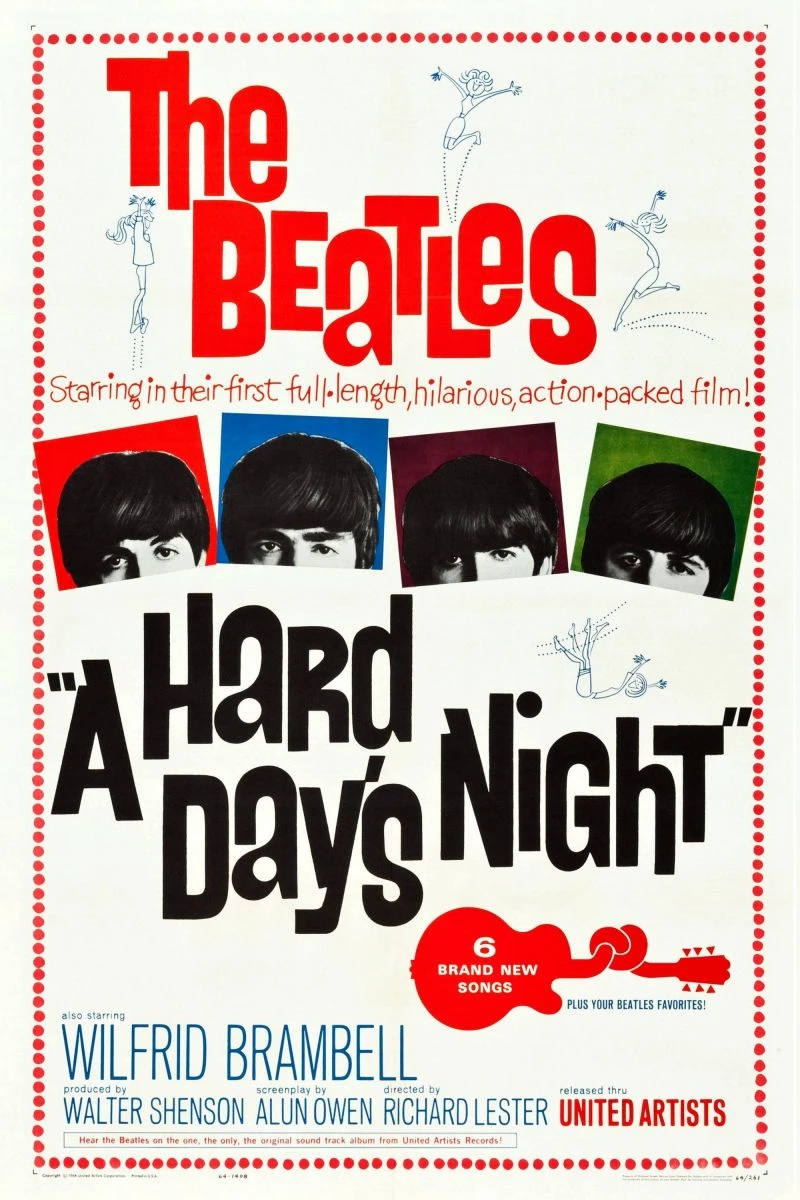 A Hard Day's Night Juliste