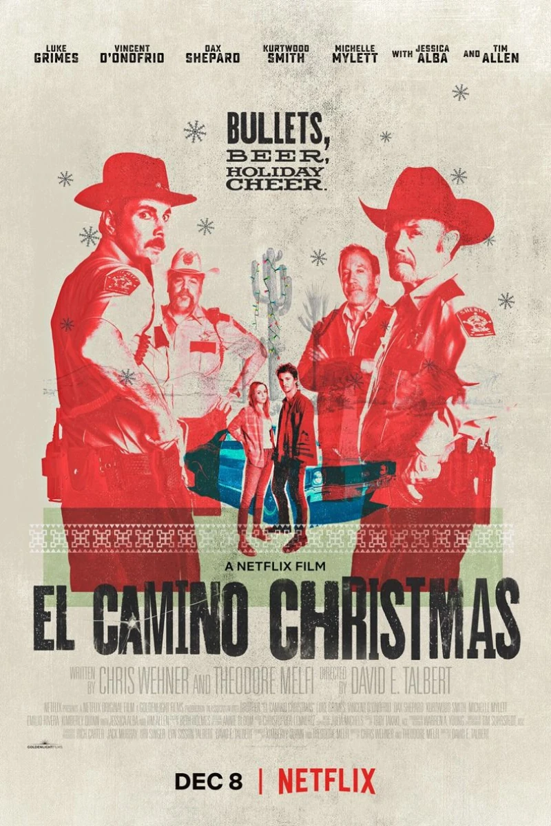 El Camino Christmas Juliste