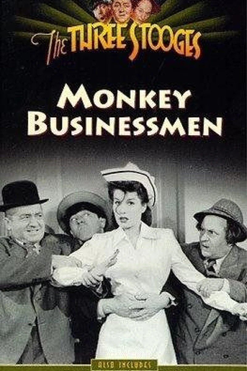 Monkey Businessmen Juliste