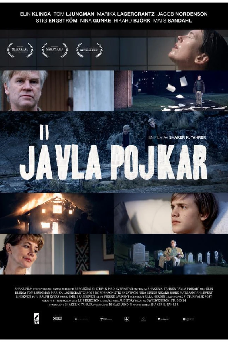 Jävla pojkar Juliste