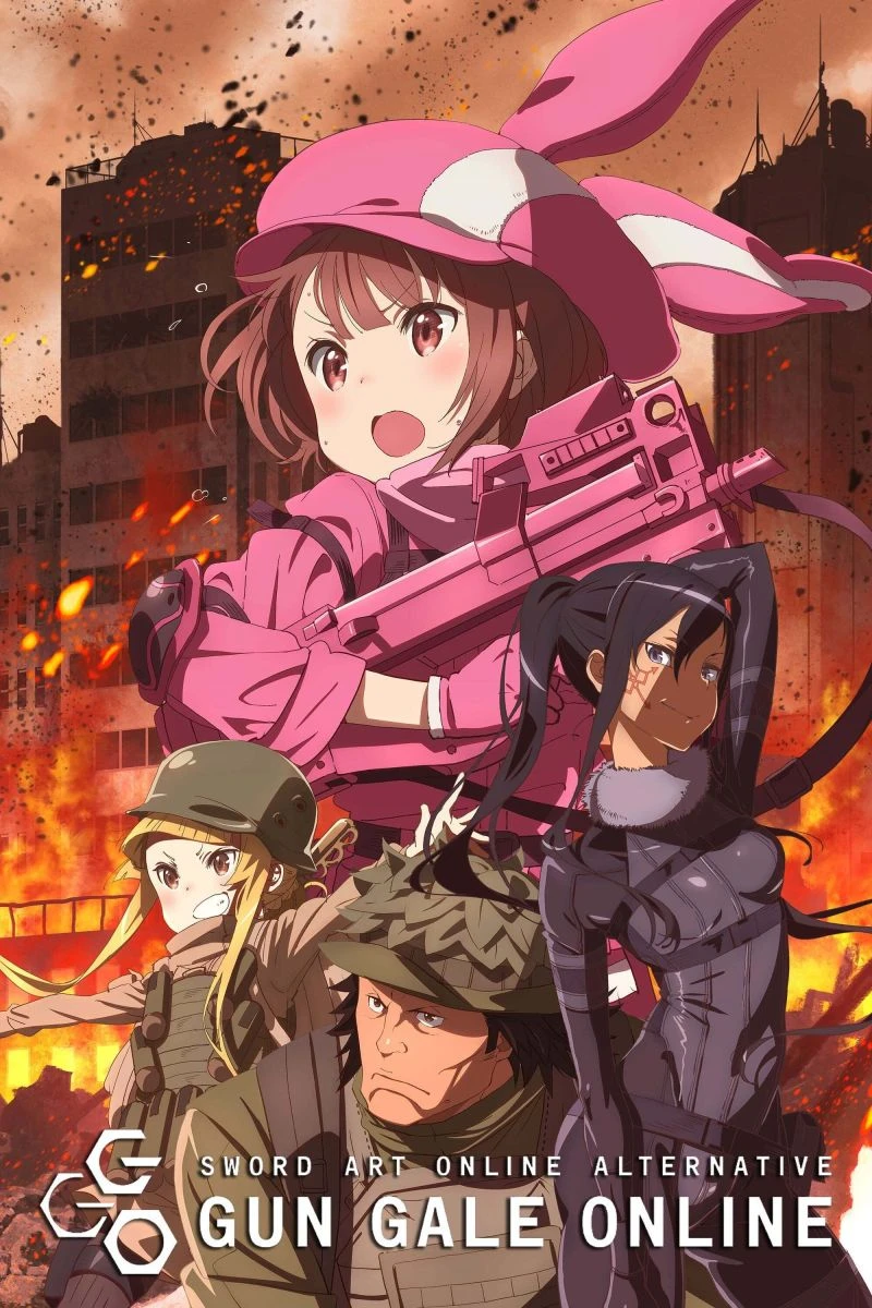 Sword Art Online Alternative: Gun Gale Online Juliste