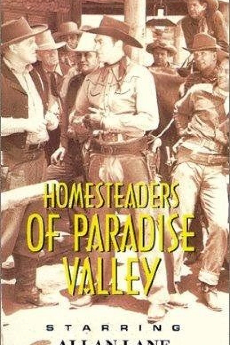 Homesteaders of Paradise Valley Juliste