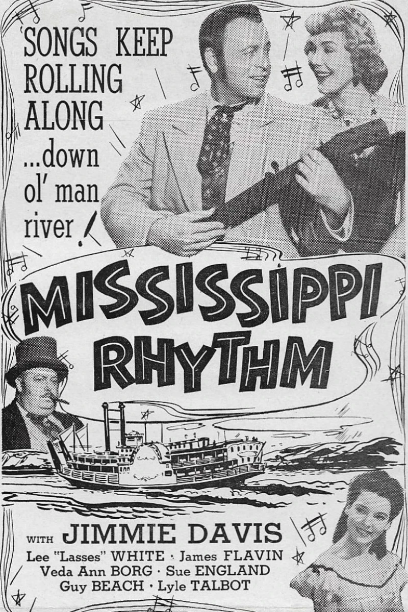 Mississippi Rhythm Juliste