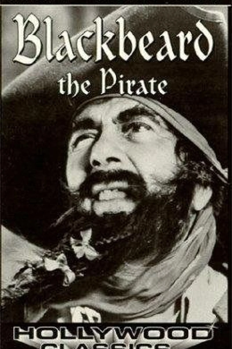 Blackbeard, the Pirate Juliste