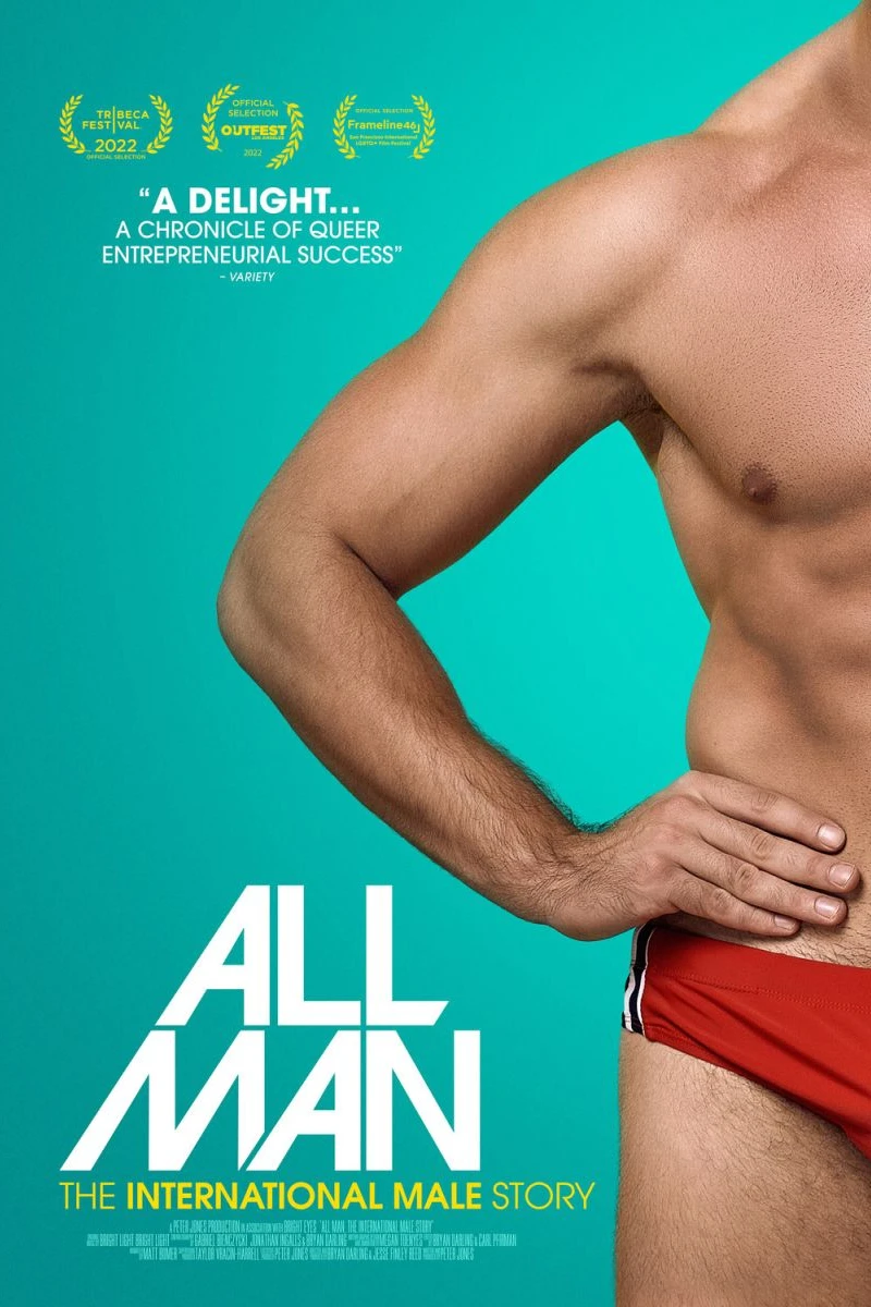 All Man: The International Male Story Juliste