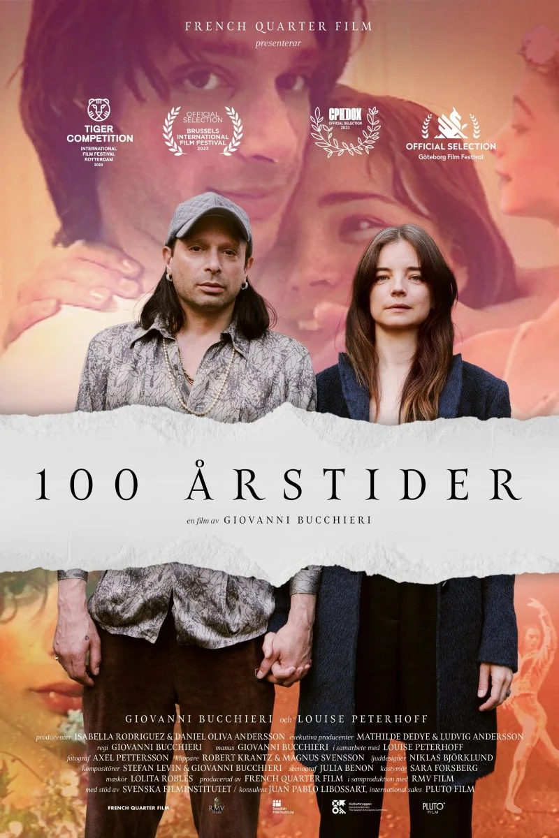 100 årstider Juliste